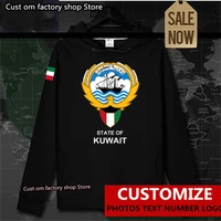 kuwait kuwaiti al kuwait kwt top men hoodie pullovers hoodies nation coat sweatshirt streetwear clothing sportswear tracksuit