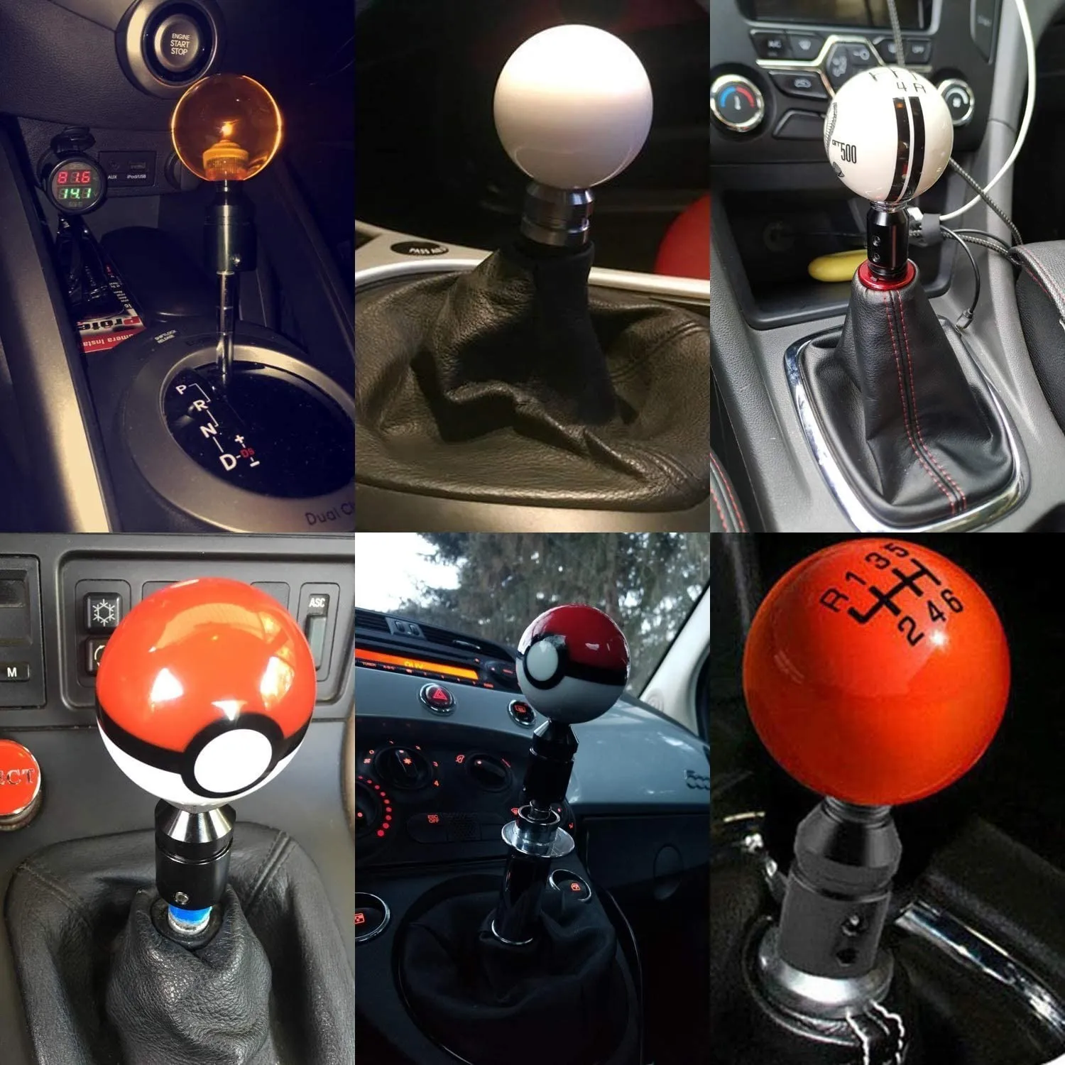 Universal Car Manual Gear Shift Knob Adapter For M10x1.5/M12x1.25 Thread Aluminum Alloy SK-1054 images - 6