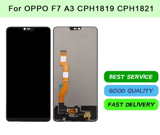 

6,23 ''Оригинальный ЖК-дисплей для Oppo F7 CPH1819 ЖК-дисплей сенсорный экран дигитайзер новая сборка для Oppo A3 ЖК-дисплей PADM00
