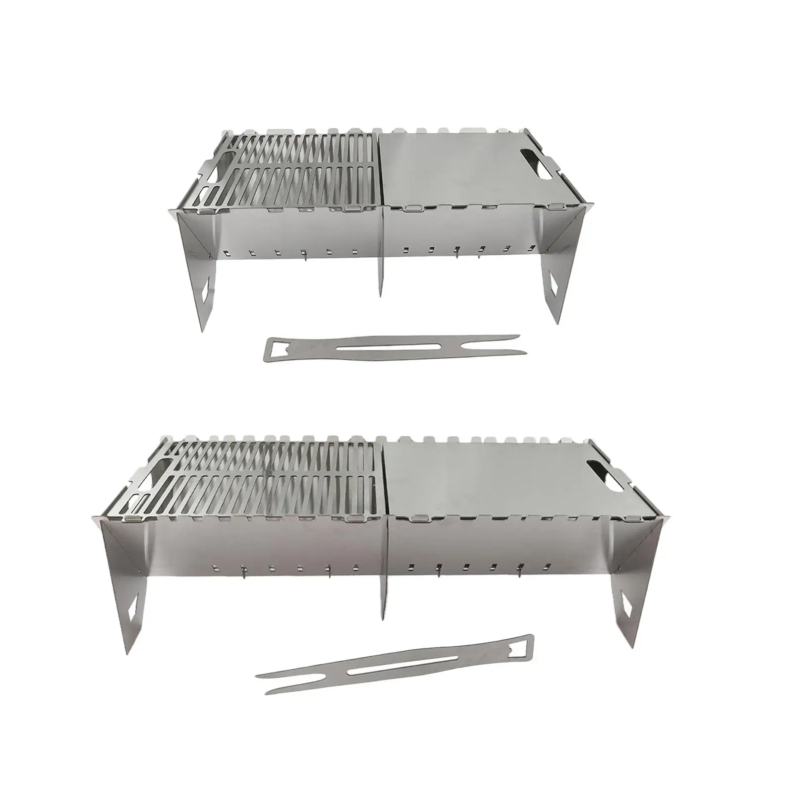 

Charcoal BBQ Grill Portable Barbecue Grill for Picnics Camping Traveling