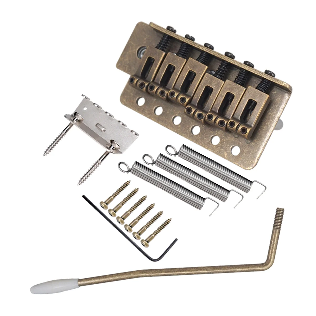 

6 Strings Guitar Tremolo Bridge Single Shake Bridge Assembly Systyem Sq St Electric Guitar Accessories