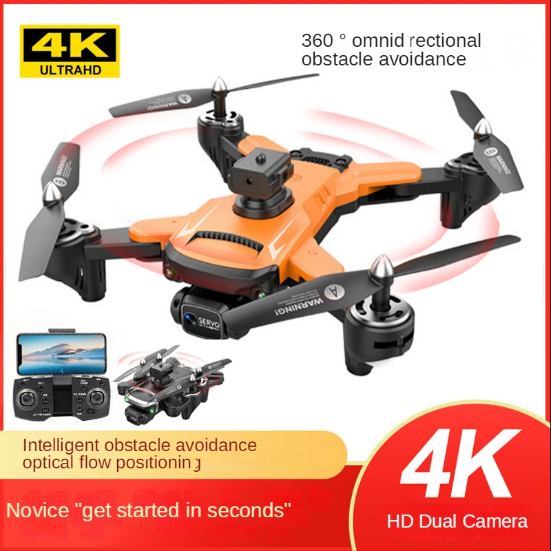 GD92W 4K Drone Professional Obstacle Avoidance Dual Camera Foldable RC Quadcopter Dron FPV 5G WIFI Remote Control Helicopter Toy