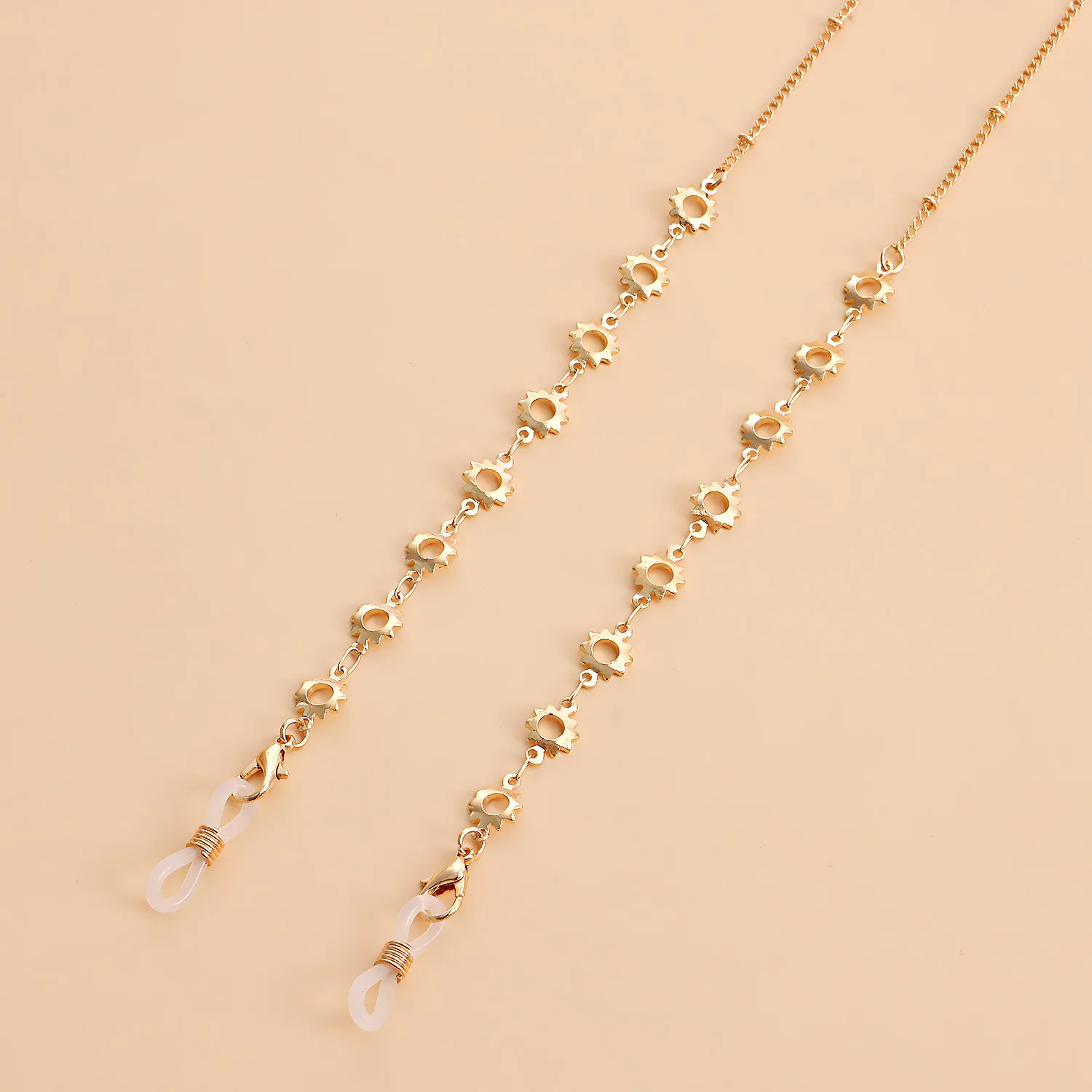 Цепочка для солнцезащитных очков Мужская/женская металлическая цепь защиты от