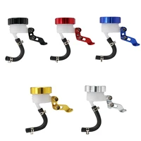 rts 5 color motorcycle brake fluid reservoir clutch cylinder tank oil fluid cup for yamaha mt07 yzf r1 r6 r15 for kawasaki