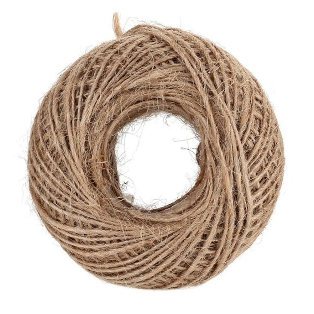 

100m Garden Twine Burlap String DIY Crafts Jute Twine Jute String Beading Cord Jute Packing String