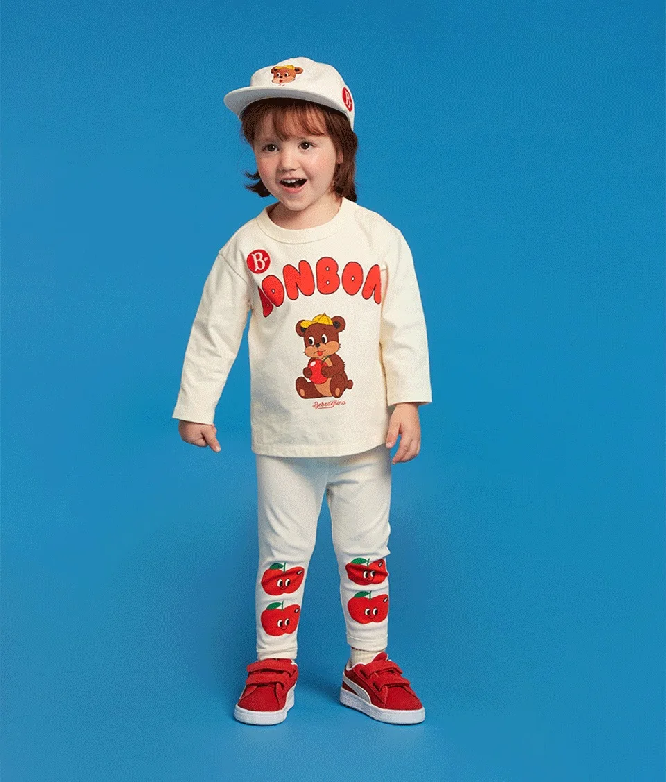 Корейские детские комплекты BP красочные куртки с рисунком кота медведя кролика