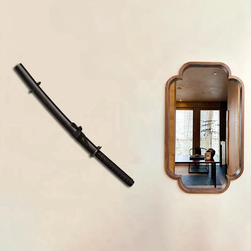 Вешалка для отображения меча Горизонтальная подставка светового Настенное