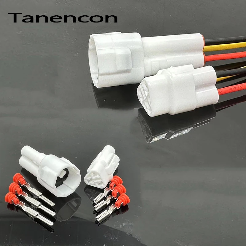 

1 Set 3 Pin Car 2.2mm Series Male Female MT090 Plug Sealed Motorcycle TPS Waterproof Connectors 6187-3231 6180-3241