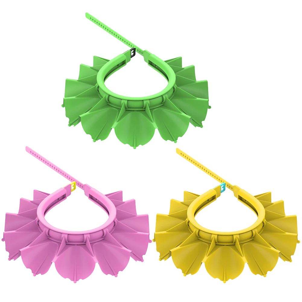 

Protection Safe Children Shampoo Shower Baby Adjustable Infant Cap Head Waterproof Bath Accessories