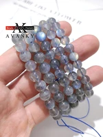 natural stone labradorite crystal single lap necklace for women girl birthday gift fresh bracelets fashion jewelry 6 12mm