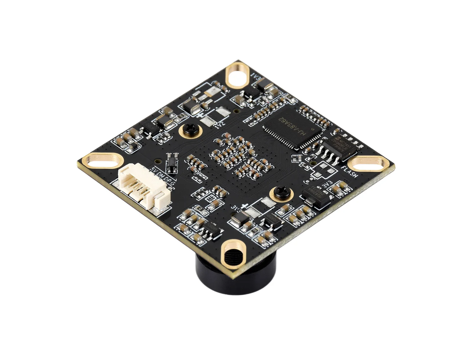 Фото Модуль USB-камеры Waveshare IMX678 8MP M12, сенсорный чип IMX678, порт USB2.0, лучшая чувствительность в состоянии низкого освещения №4