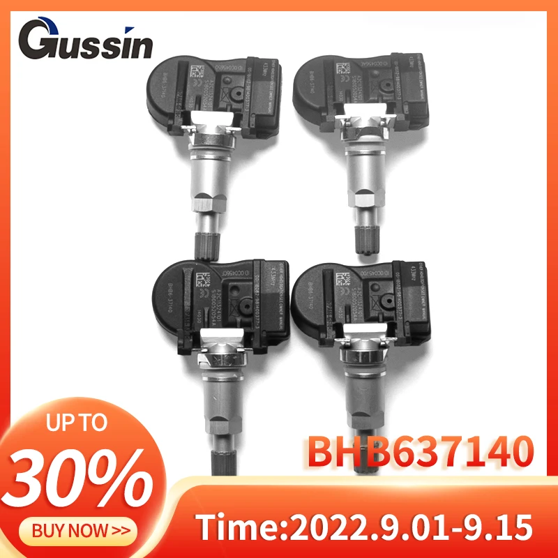 

4PCS TPMS For Mazda CX-5(EU) 2010-2020 Tire Pressure Sensor BHB637140 Tire Pressure Monitoring Automobile Parts