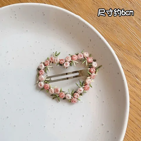 Детская заколка eTya розового цвета