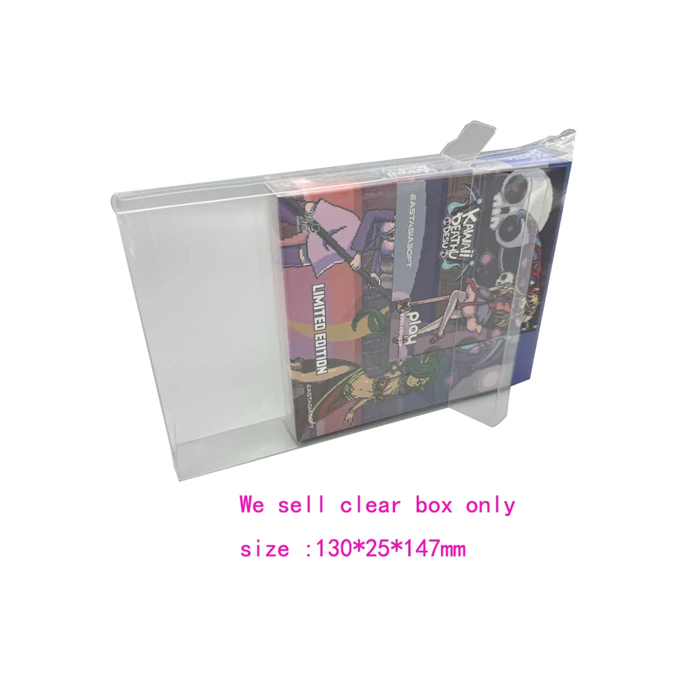 Прозрачный чехол из ПЭТ для SWITCH NS игры Kawaii Deathu Desu ограниченная серия защитная