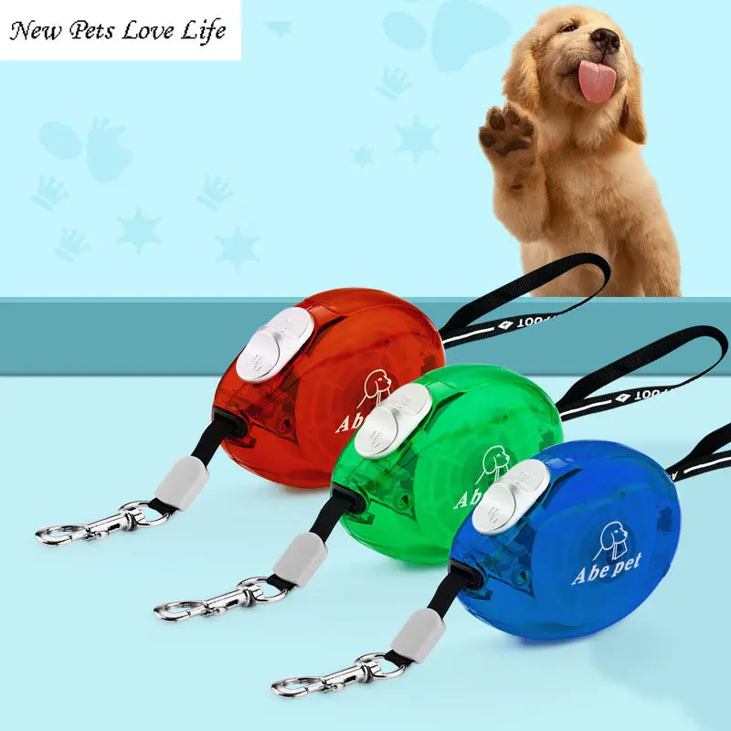 

2.5M Retractable Small Dog Leash Automatic Dog Cat Leash Belt Extending Dog Lead for Small Dogs Puppy Chihuahua Pet Product