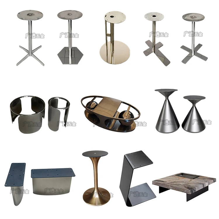 Штатив для журнального столика из нержавеющей стали каменная плита мраморный