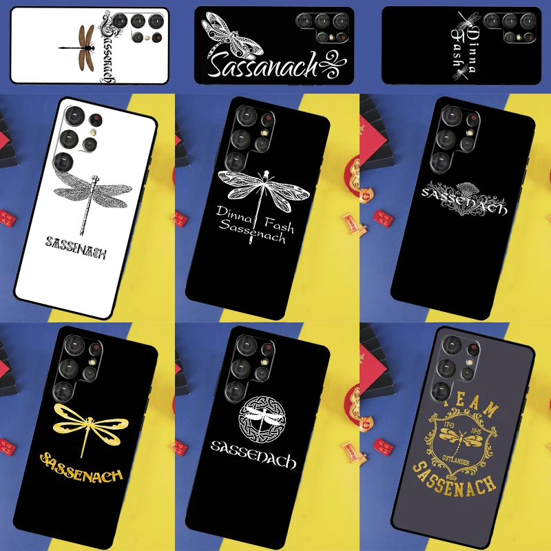 Чехол для телефона Outlander Sassenach Dragonfly Samsung Galaxy S25 Ultra S9 S10 S20 S21 S22 Plus S23 FE S24 Back Cover