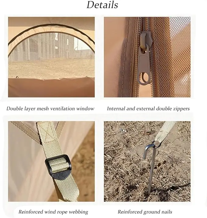 Индивидуальная фабричная дешевая большая 6-квадратная портативная уличная