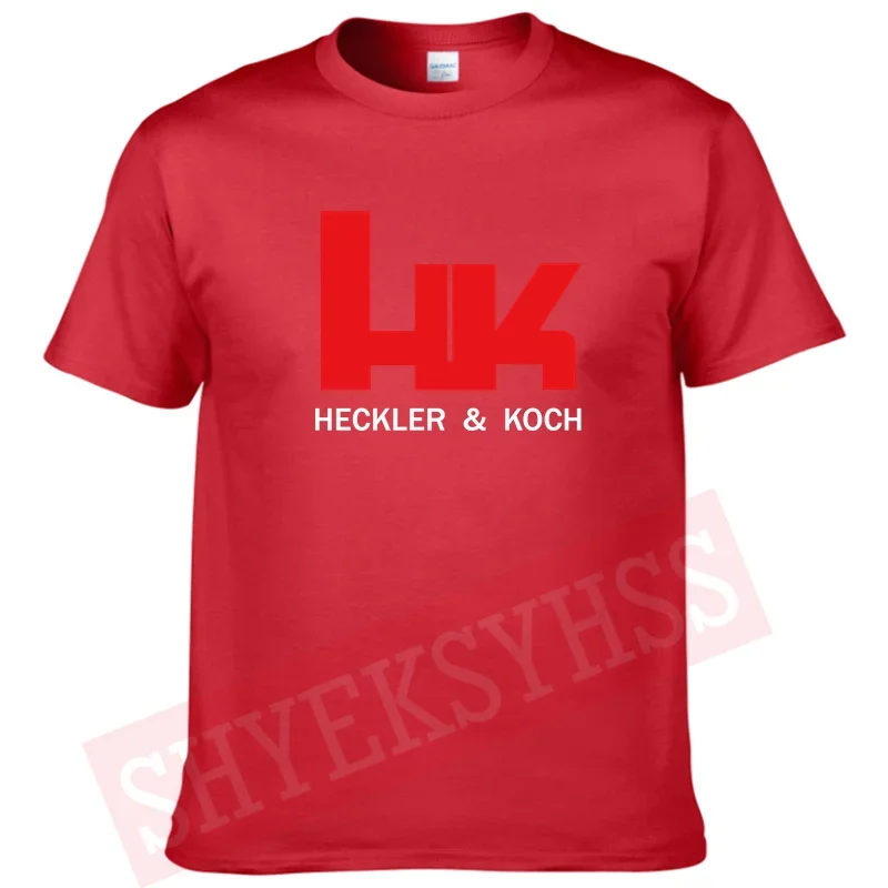 Футболка Heckler Koch с логотипом для мужчин и женщин футболка стрельбы на открытом
