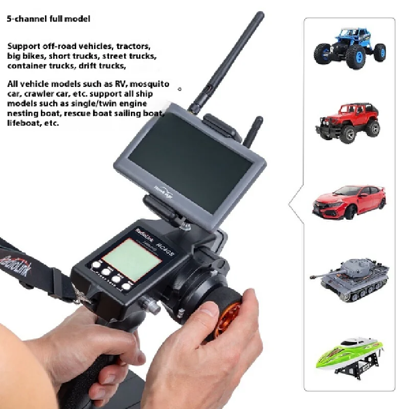 Radiolink Rc4gs V3 Пульт дистанционного управления 2 4 г 4-канальный R6fg Автомобиль и сосуд