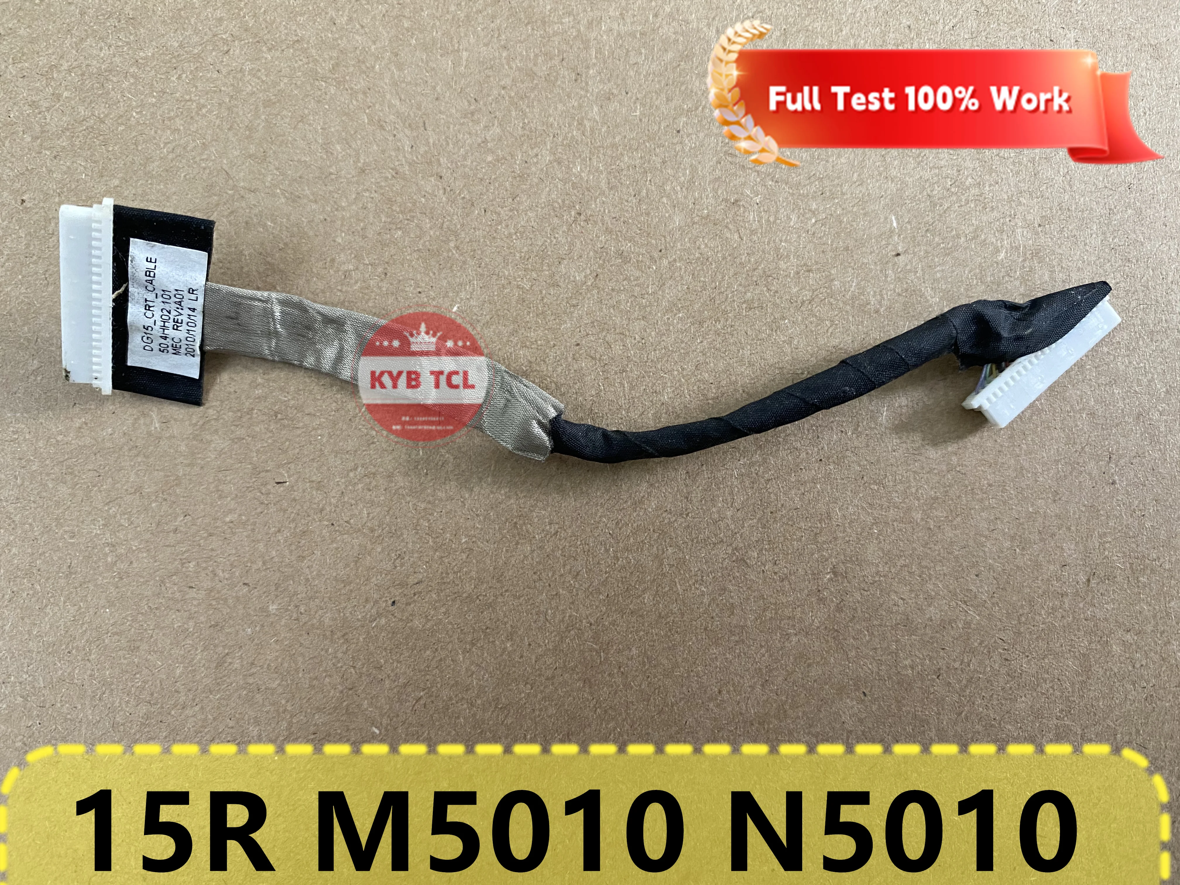 Плата или кабель VGA для ноутбука 09698-1 48. 4hh03. 011 50.4HH02.201 подлинный Dell Inspiron 15R M5010 N5010