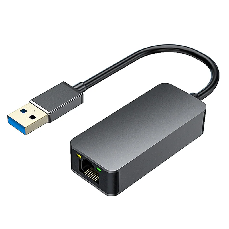 

Адаптер Ethernet с USB 3,0 на 2,5G сеть RJ45, внешний сетевой адаптер 2500 м, игровая сетевая карта, гигабитный Бесплатный драйвер