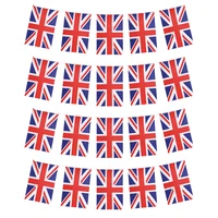 union jack bunting small mini flag british flag pennant uk flags banner for patriotic party bar indoor and outdoor international