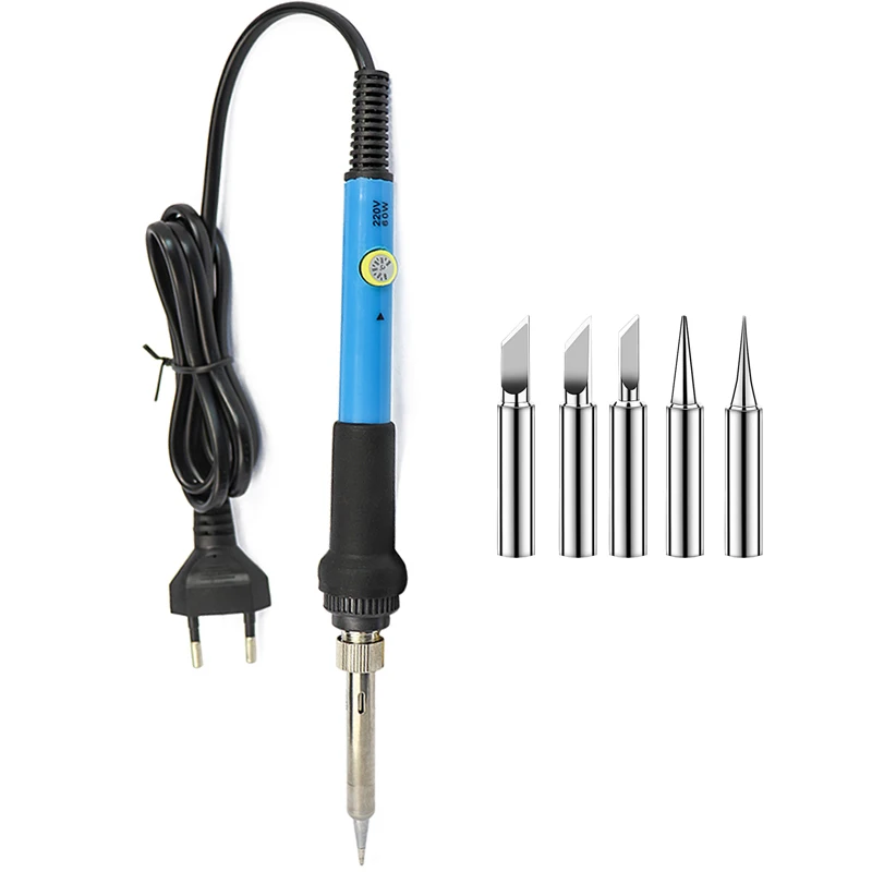

Паяльник Электрический с регулируемой температурой, паяльная станция, мини ручка, тепловой карандаш, сварочные ремонтные инструменты, запчасти, 60 Вт