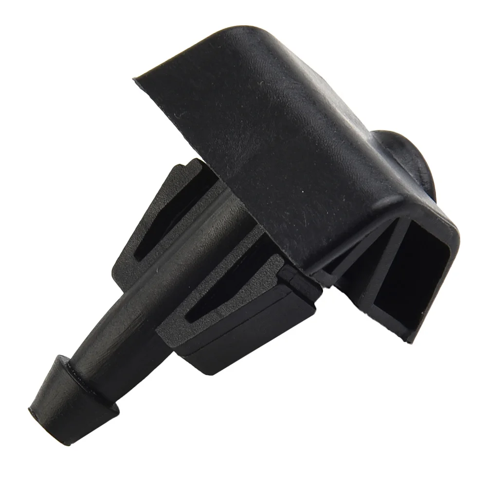1pc Spray Nozzle Windshield Washer Spray Nozzle Washer Wiper Plastic For Nissan Note 2006 – 2013 28932-9U000 Black