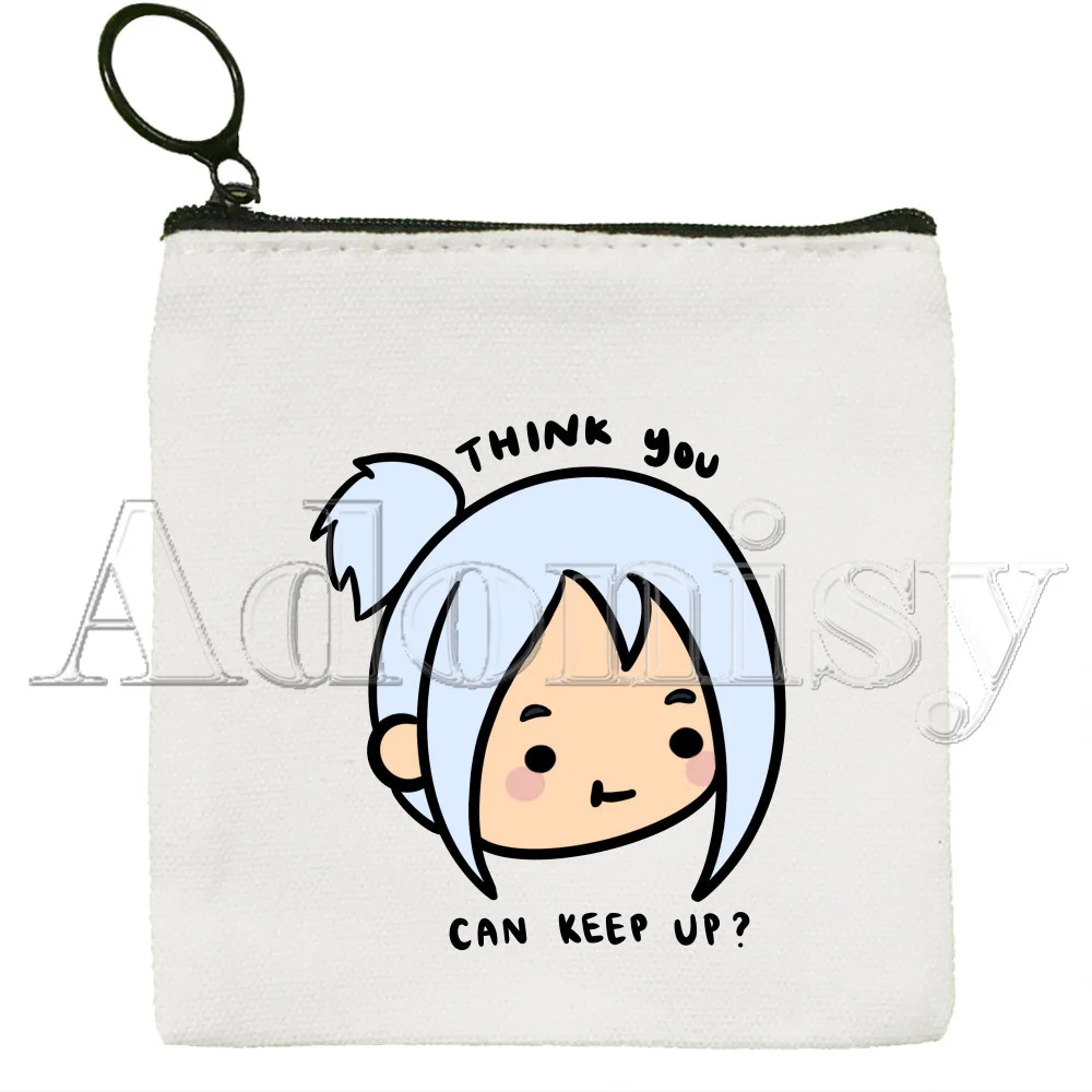 Valorant Coin Purse Vintage Mini Wallet Change Pouch Household Portable Keys Card Storage Card Bag Zipper