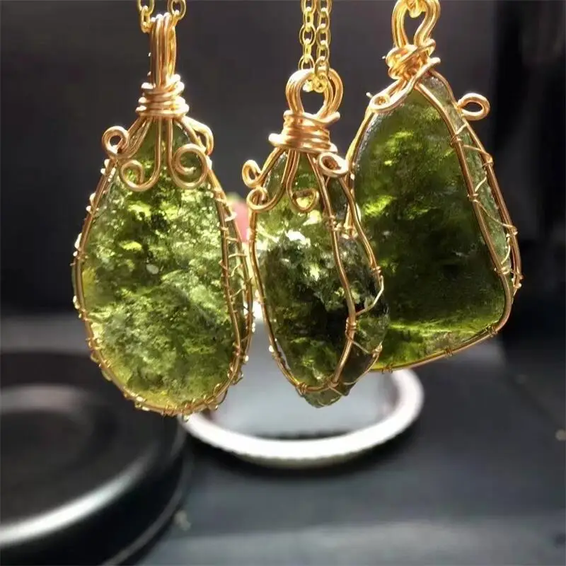 Натуральный токт обернутый медной проволокой кулон Исцеление Рейки сделай сам