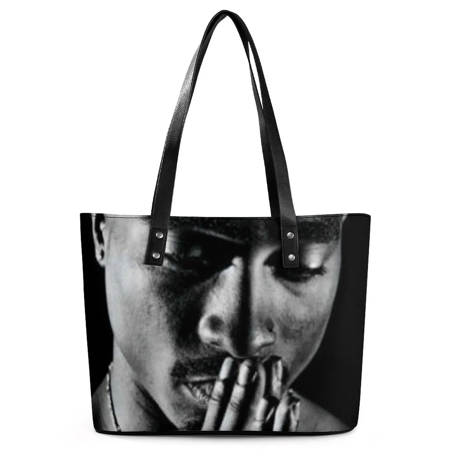 

Женская сумка-тоут Tupac 2pac Pious, женская сумка знаменитости, эстетичная сумка на плечо для колледжа, женская пляжная сумка с графическим рисунк...