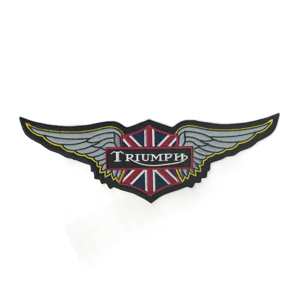 Finger Skulls Skeleton Embroidery Patch Iron On Patches Punk Rock Applique Label Badge Biker For Clothes |