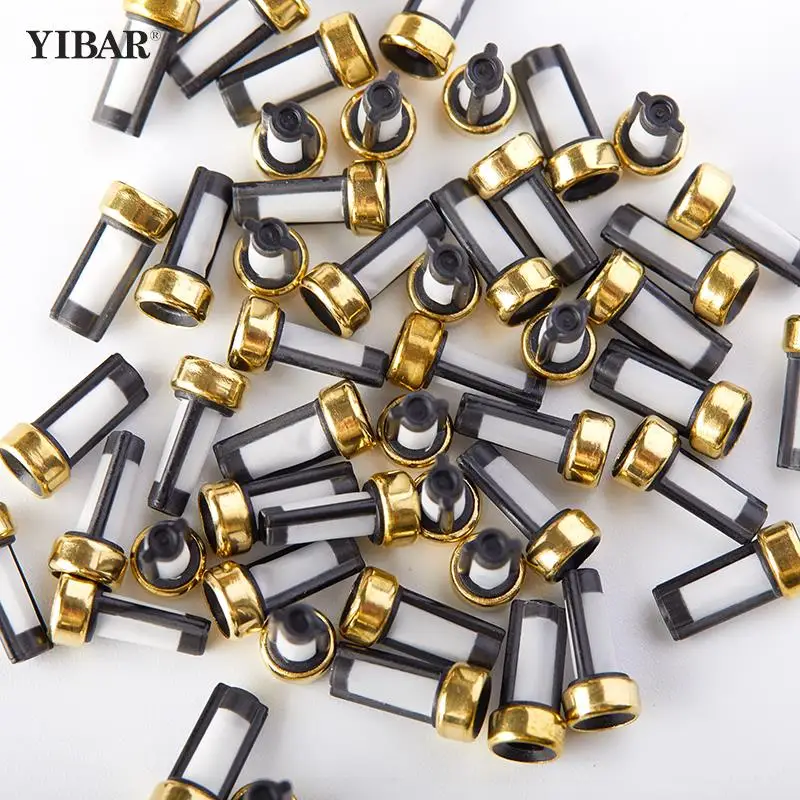 

10pcs/set Fuel Injector Micro Basket Filter Universal Fit For Injector Repair Tools Auto Replacement Parts 6*3*12mm