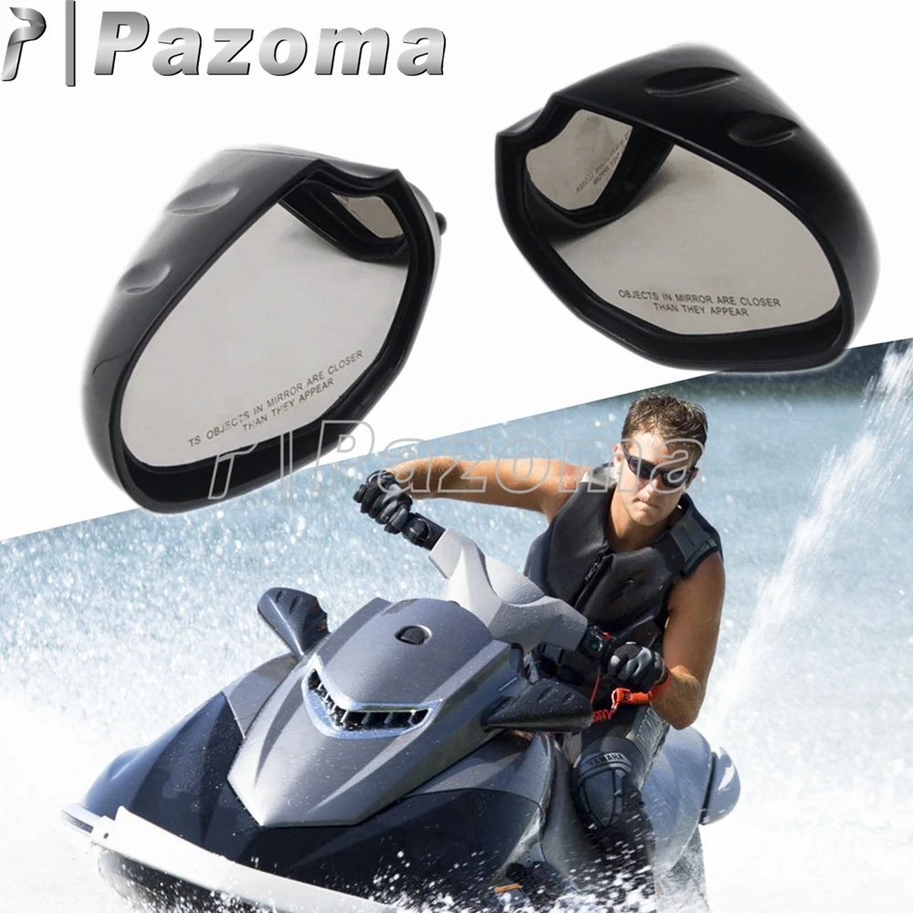 

ABS Rearview Mirror Jet Ski Motorboat Side Mirrors For Yamaha Waverunner VXR VXS VX 1050 1100 1800 DELUXE CRUISER SPORT 2010-16