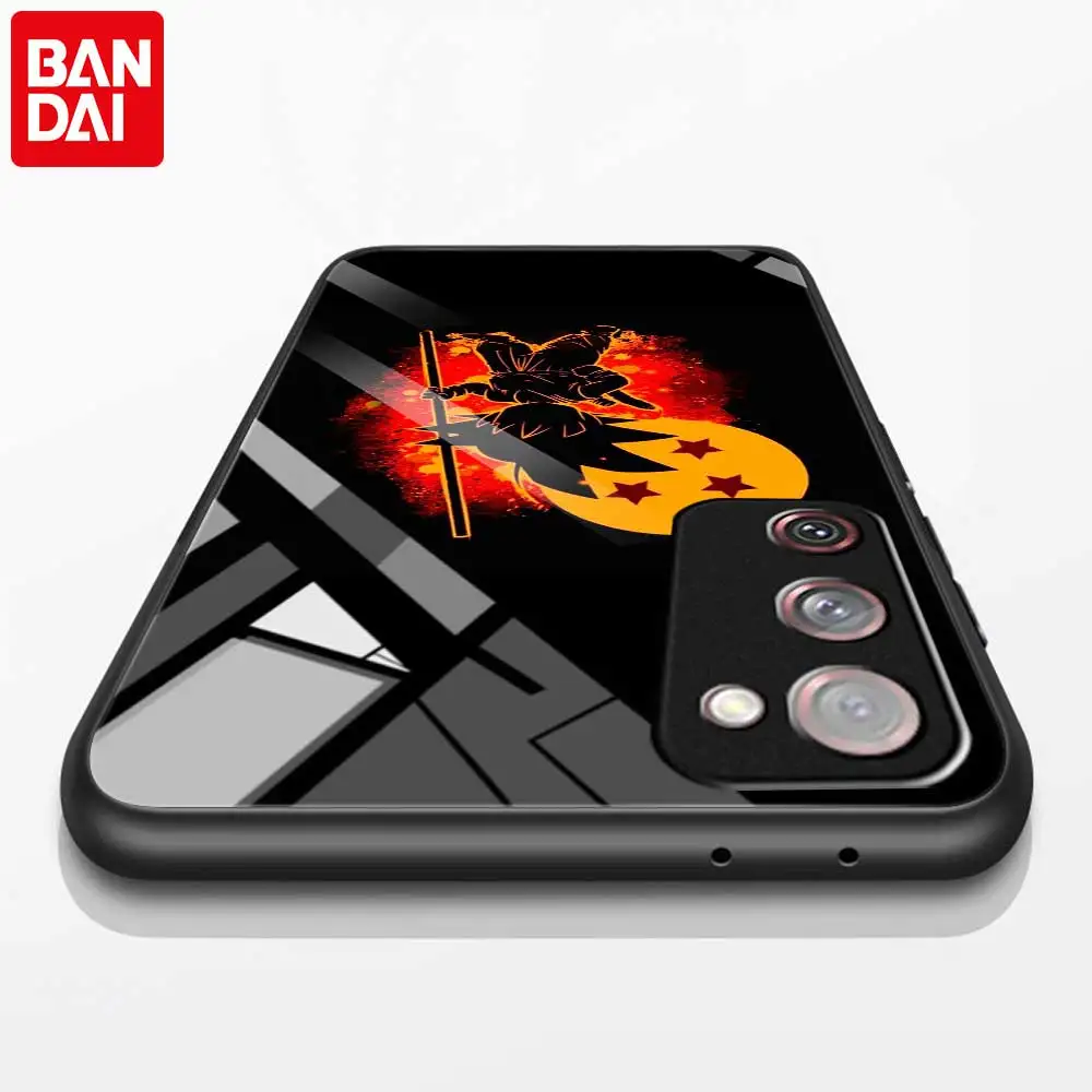 Чехол из закаленного стекла для Samsung Galaxy S20 S21 FE S22 Ultra 5G S10 Lite S9 Plus S10e A12 A52 чехол