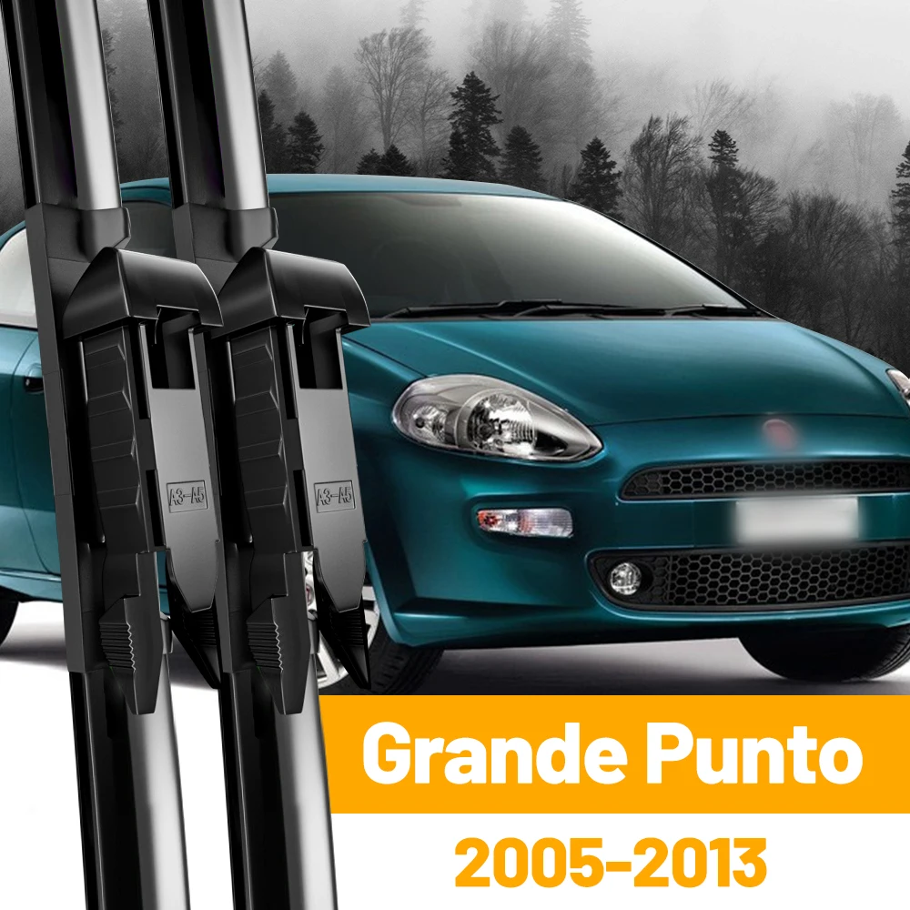 

Щетки Стеклоочистителя Лобового Стекла Для Fiat Grande Punto 2005-2013, Punto Evo 2009-2013, Из Натурального Каучука