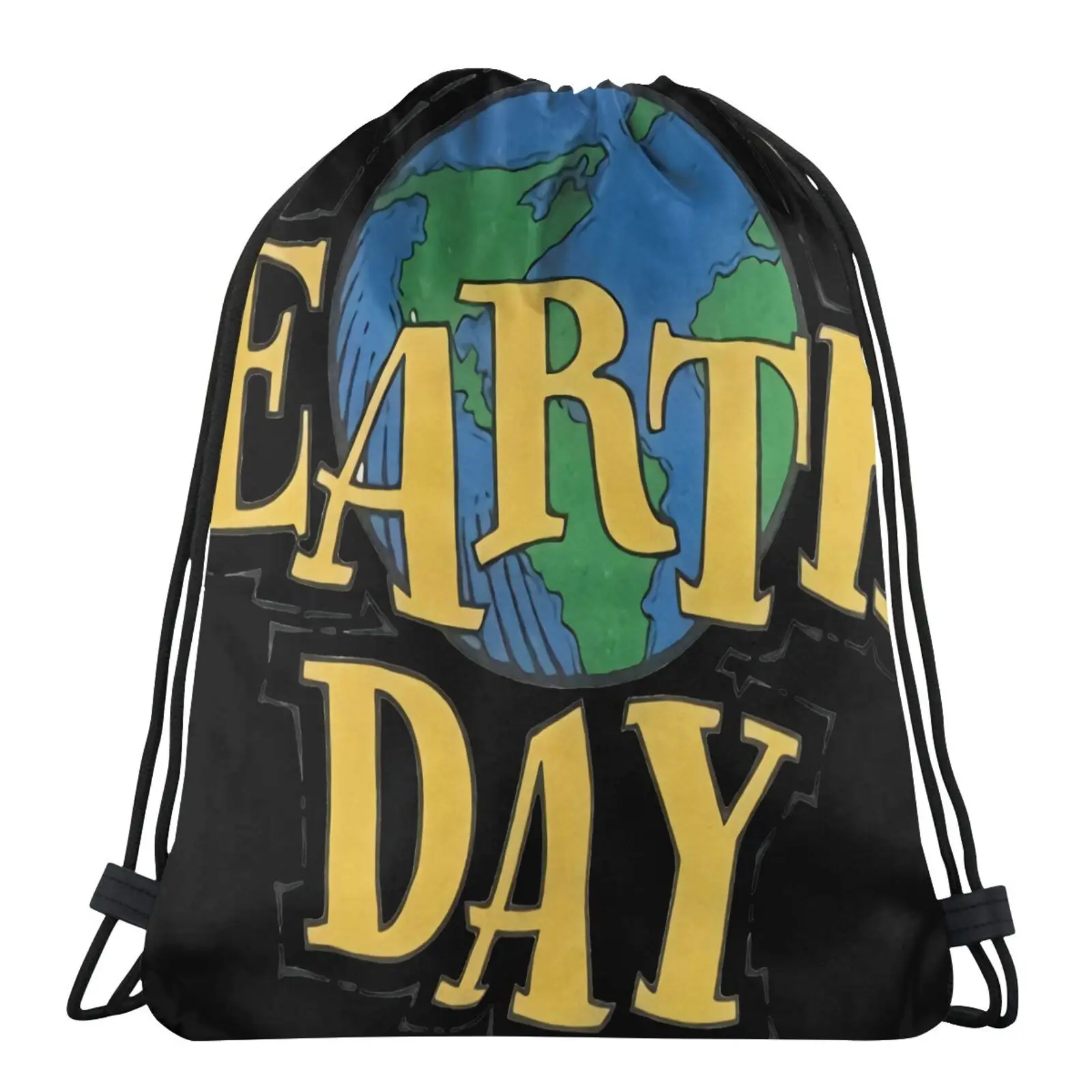 

Earth Day Earth Day Environmental Earth Bags For Men Bag Drawstring Pouch Backpacks Lace Backpack Initial Custom Bag Backpacks