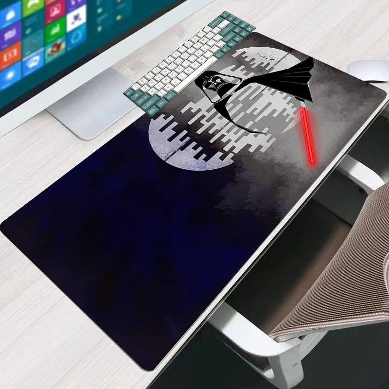 

Gaming Mouse Pad Darth Vader Star Wars Laptop Game Mats Cool Anti-skid Mousepad Office Accessories Computer Offices Desk Mat