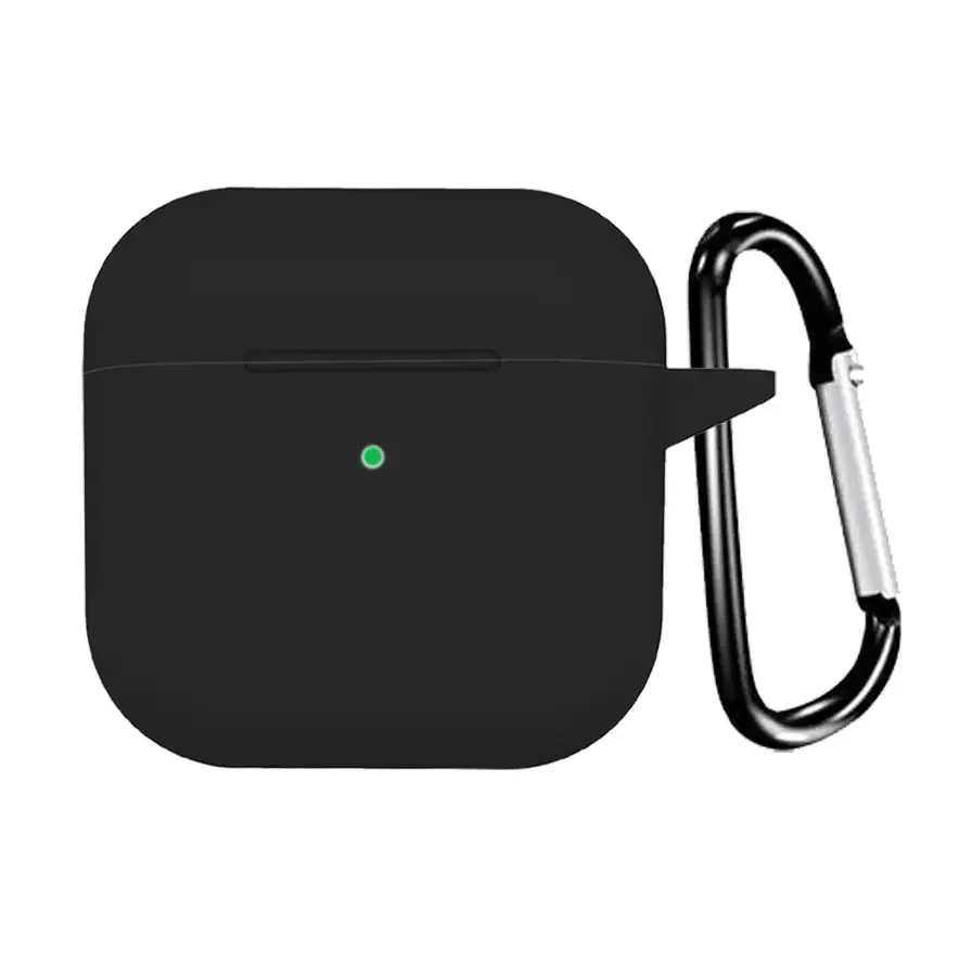 Защитные силиконовые чехлы PRO4 для TWS Pro4 Bluetooth наушников однотонные с бесплатным