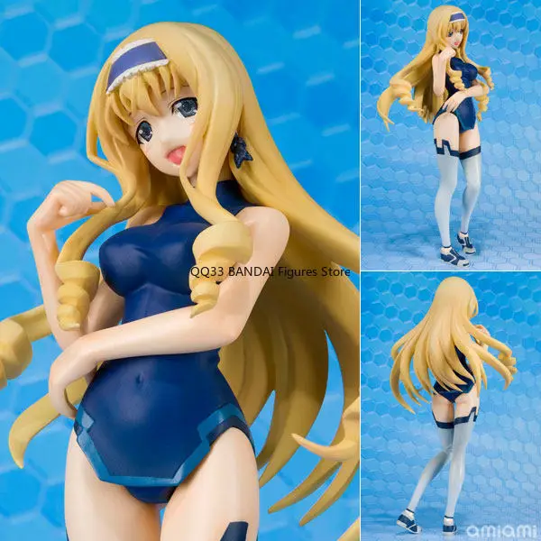 Фото Оригинальная фигурка Bandai Figuarts ZERO Infinite Stratos Cecilia Alcott, модель для декора рабочего стола, коллекционный предмет для хобби. №3