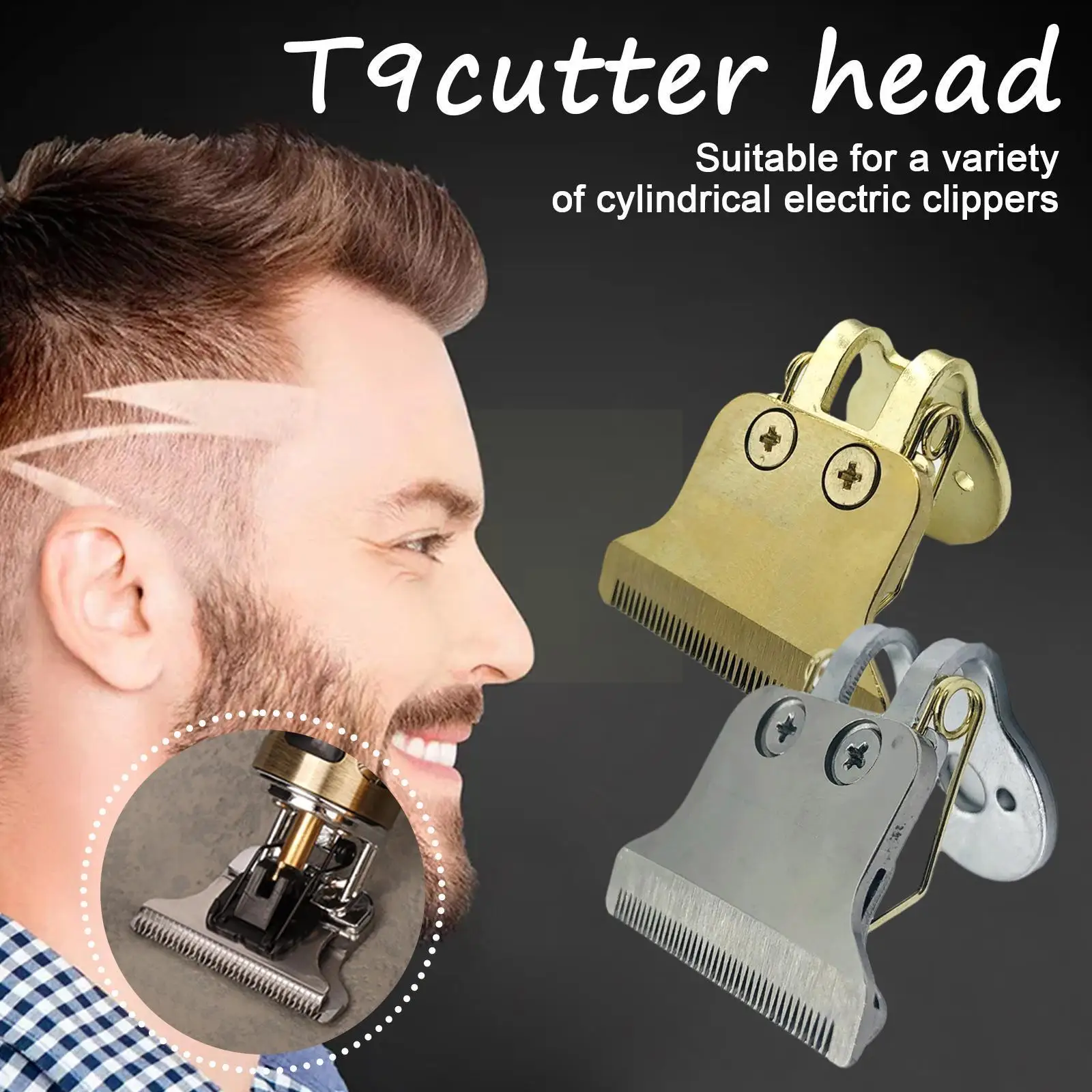 

Hair Replacement Blade Steel Replacement For T9 Hair Trimmer Machine Accessories 2022 New R8r5