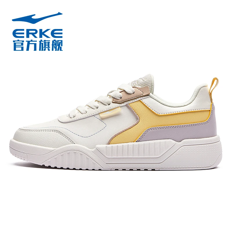 

Hongxing Erke women's shoes, board shoes, thick soled small white shoes, 2021 autumn and winter new trend Skateboarding Shoes