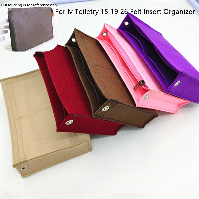 Подходит для туалетных принадлежностей 15 19 26 сумка-кошелек фетровая