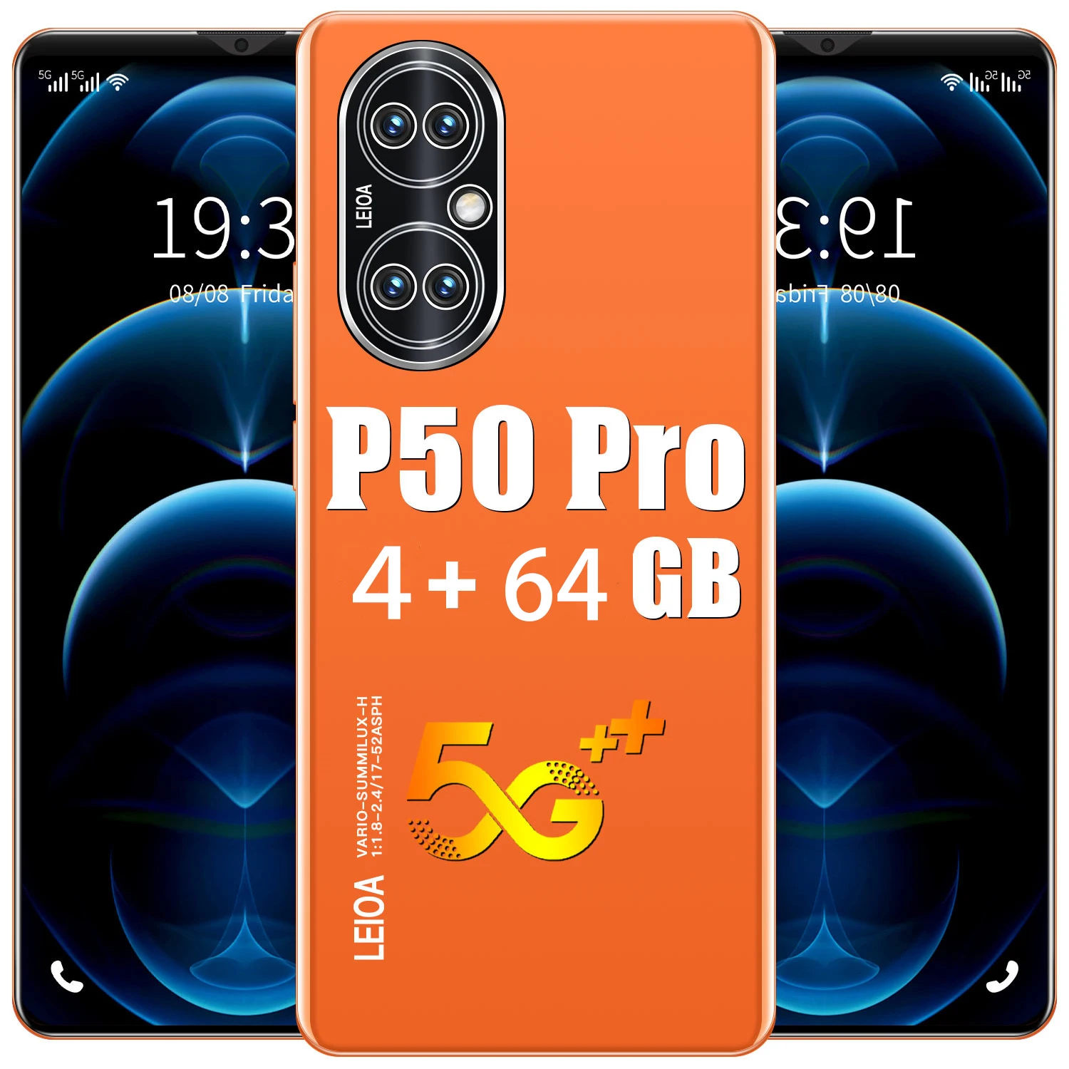 

Смартфон P50 Pro, Android 10,0, 4 + 64 ГБ, 6,1 дюйма, 4G