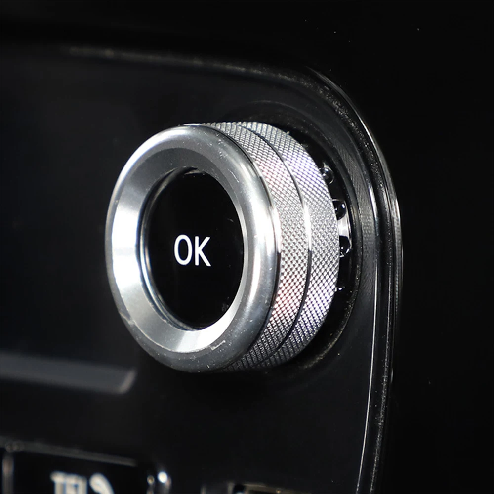 

For Mercedes Benz Smart 2016-2021 Car Volume Adjust Switch Ring Trim Aluminum Alloy Styling Molding Accessories