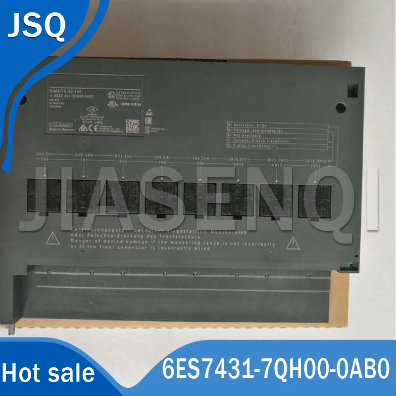 100% Новый оригинальный 6ES7431-7QH00-0AB0 S7-400 разрешение 16-bit SM431 аналоговый входной модуль