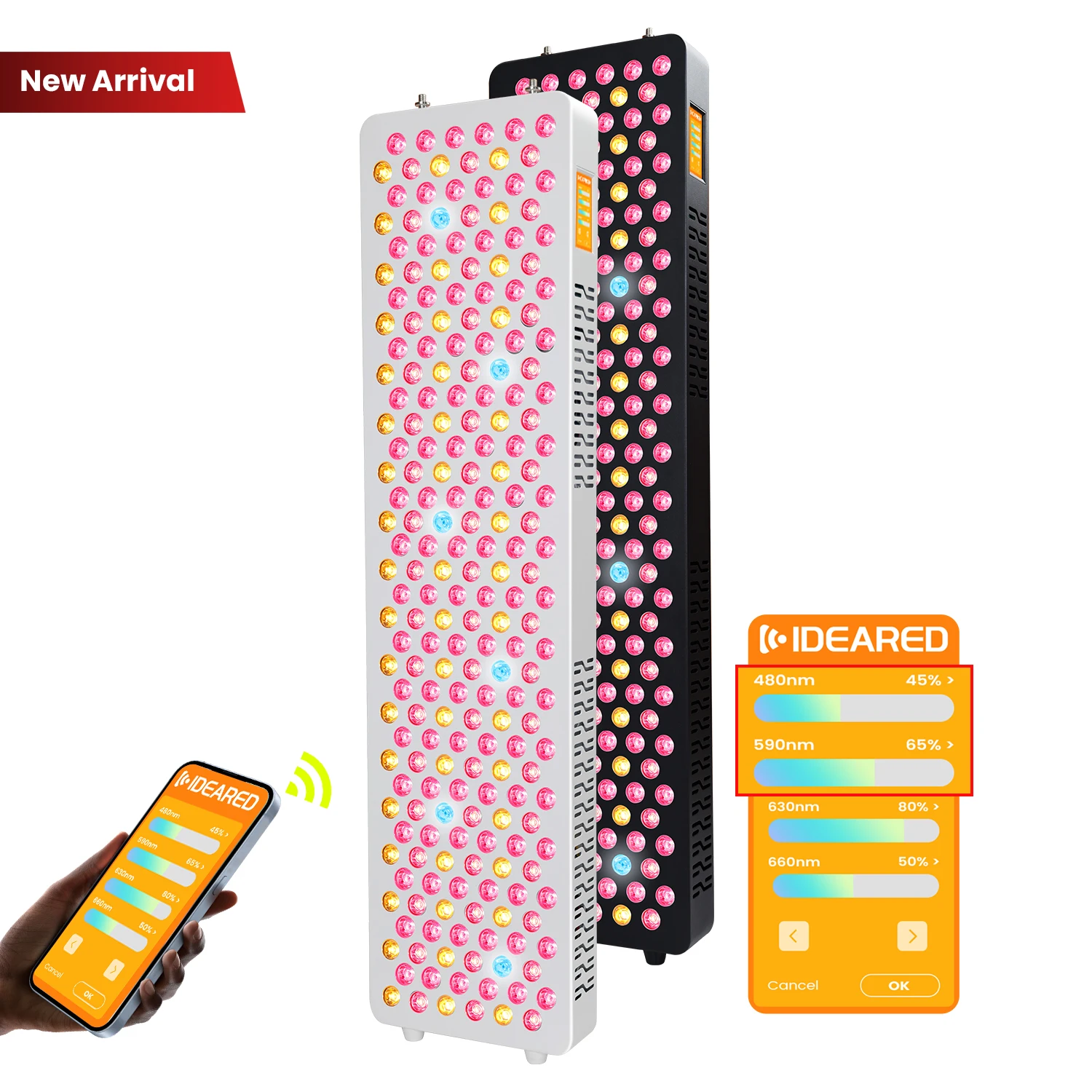 SAA TGA MDL Панель для терапии красным светом Двойные чипы TLPRO300-BY 9 вольт Приложение