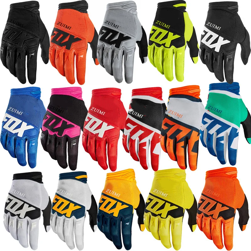 

Спортивные Гонки 2020 новые взрослые мотоцикл крест ZUIMI Fox перчатки 16 видов цветов MX внедорожник ATV
