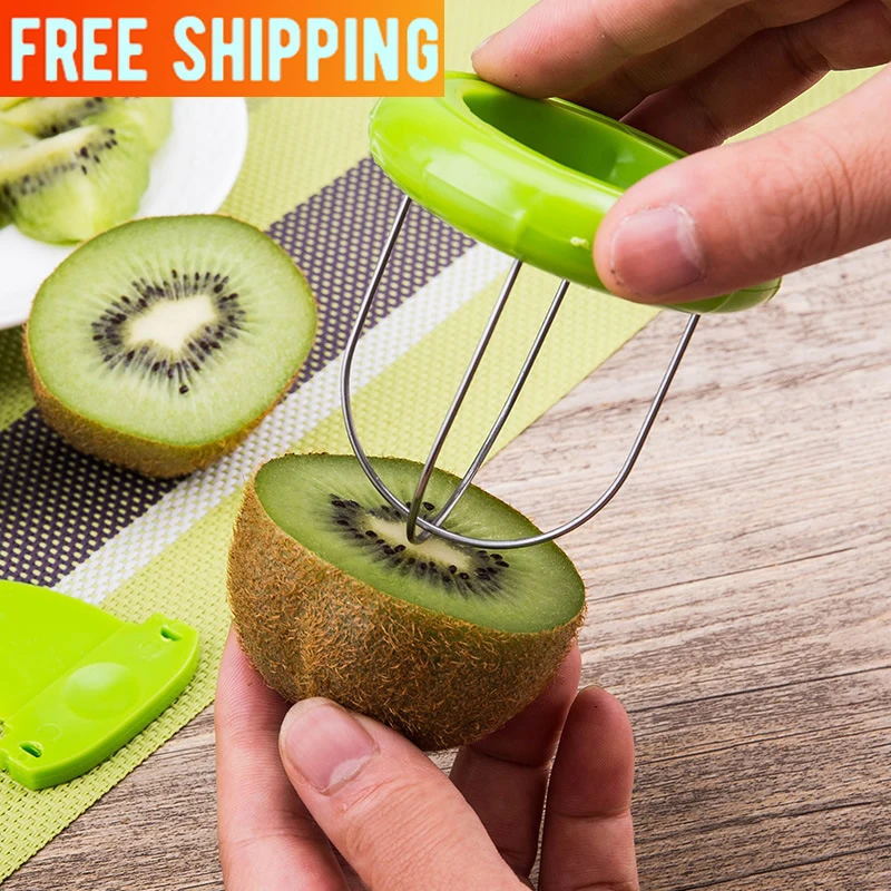 

Kiwi Cutter Kitchen Detachable Creative Fruit Peeler Salad Cooking Tools Lemon Peeling Gadgets Kitchen Gadgets and Accessories